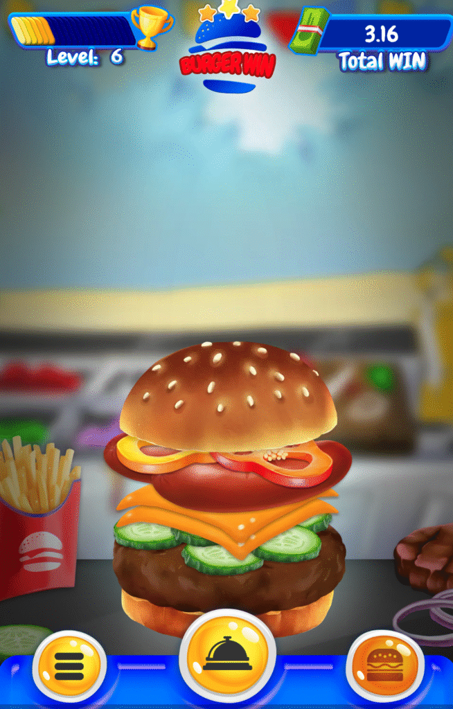 jugar hamburgesa dinero